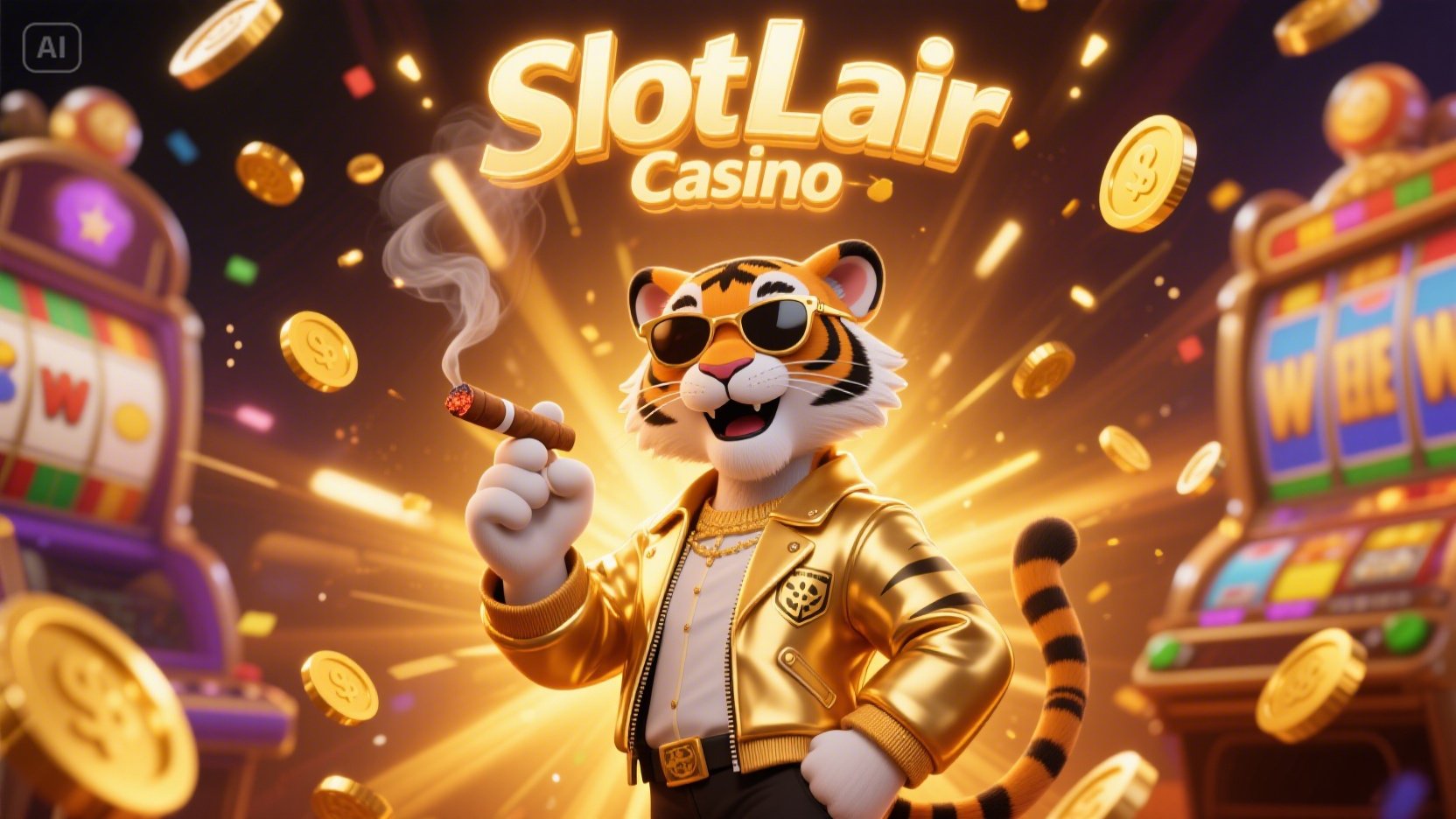 nõua Slotlair Casino match boonus reklaambänner
